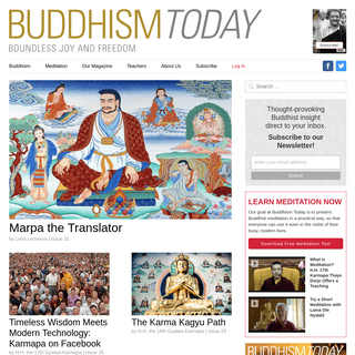 Buddhism Today Magazine: Home