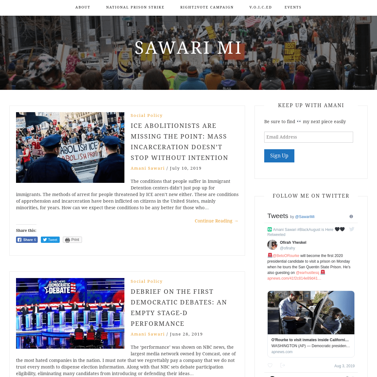 Sawari Mi – Developed in order to connect, inspire and empower all members of the African diaspora