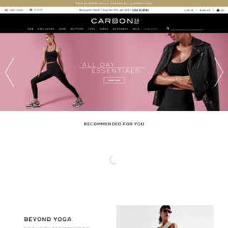 Carbon38 | Active Fashion and High Performance Style for your day to day