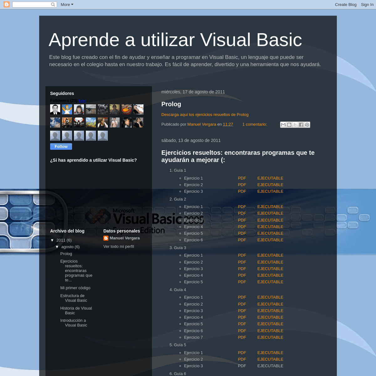 Aprende a utilizar Visual Basic