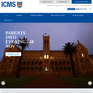 A complete backup of icms.edu.au