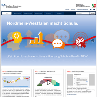 Startseite - Berufs- und Studienorientierung in NRW