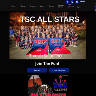 A complete backup of tristatecheer.com
