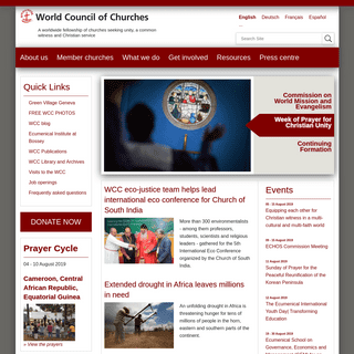 World Council of Churches — World Council of Churches 