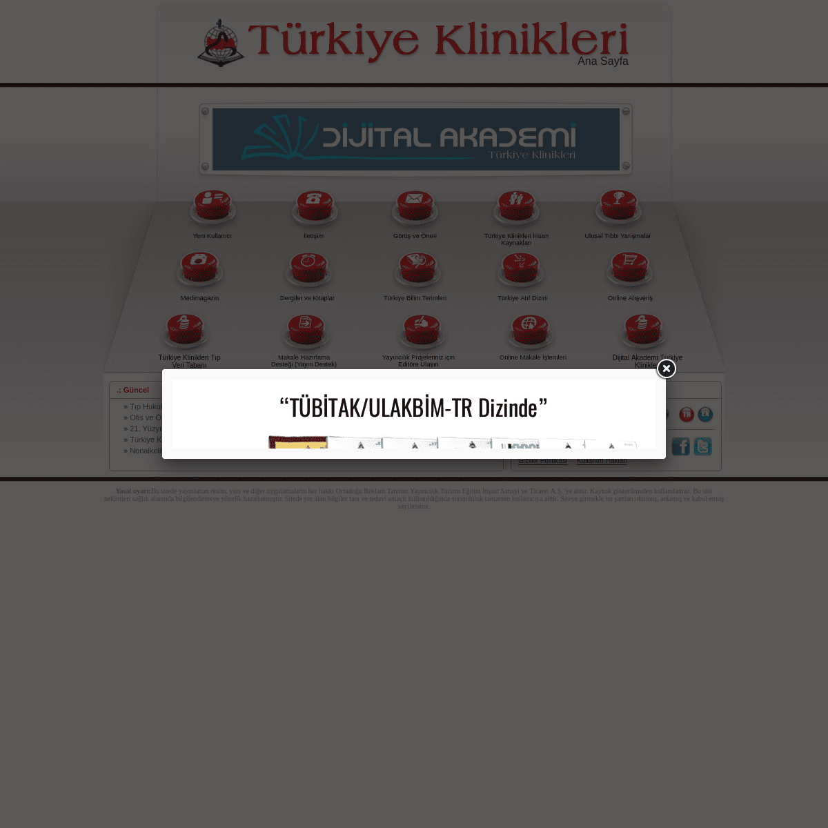 Ana Sayfa | Türkiye Klinikleri
