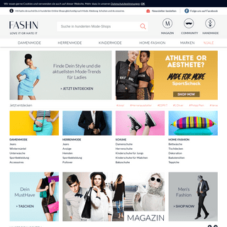 fashn.de: Angesagte Mode von Top-Marken vergleichen und günstig kaufen