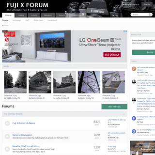A complete backup of fuji-x-forum.com