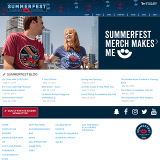 Home | Summerfest, The World's Largest Music Festival