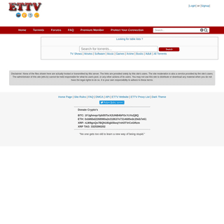 A complete backup of ettv.online