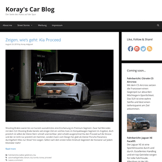 Koray's Car Blog
