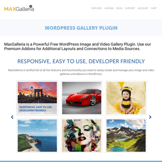 WordPress Gallery Plugin - MaxGalleria