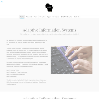 Adaptive Information Systems – We make technology accessible to the vision impaired and reading disabled!