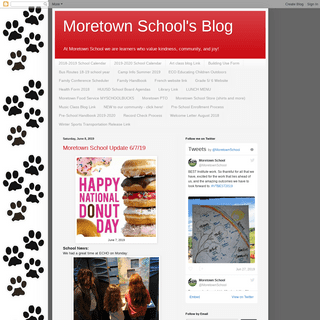 Moretown School's Blog