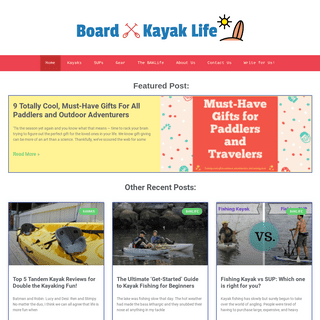 A complete backup of boardandkayaklife.com