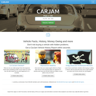 A complete backup of carjam.co.nz