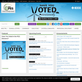 Home - IEEE Power and Energy Society