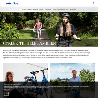 Cykler til hele familien | Winther