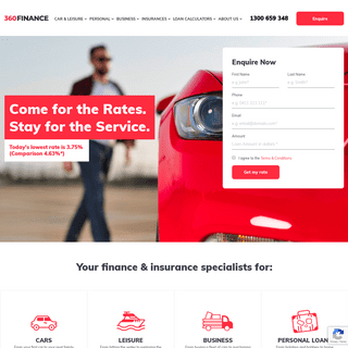 Car, Caravan, Motorcycle & Boat Loans | Business Loans | 360 Finance