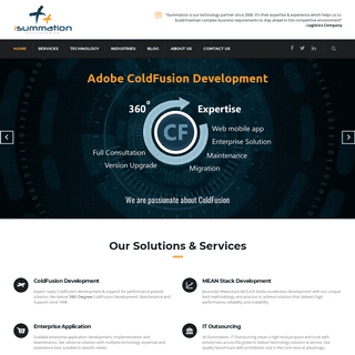 ColdFusion & MEAN Stack Application Development | IT Outsourcing
