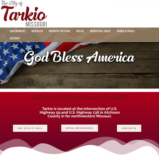 Tarkio City Hall – Information Center