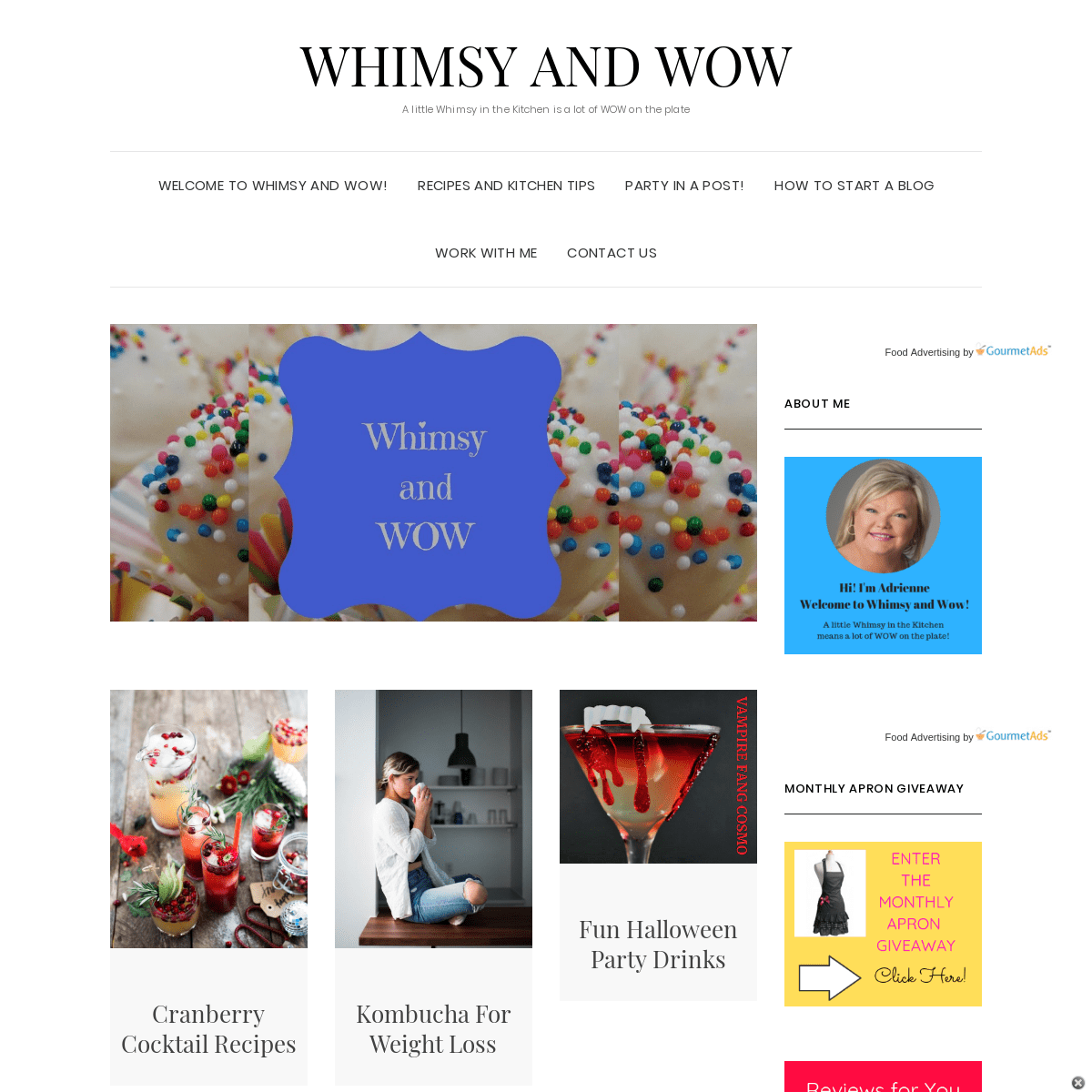 Whimsy and WOW | A little Whimsy in the Kitchen is a lot of WOW on the plate
