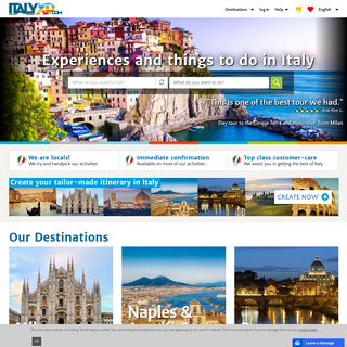 Italy Experience - Book Things To Do, Attractions and Tours in Italy