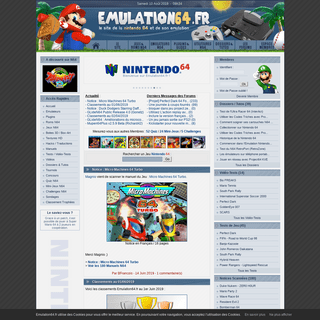 Emulation64.fr > accueil ( Tout sur l'Emulation Nintendo 64 ! )