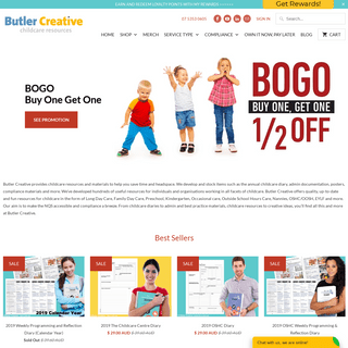 Butler Creative | Childcare resources & Diaries