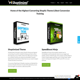 Shoptimized™ | Best Converting Shopify Theme & Heroic Support