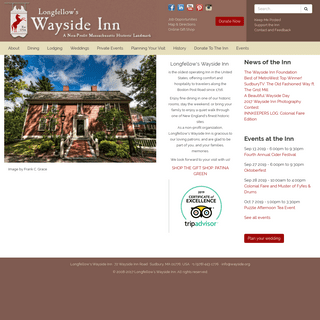 Welcome | Wayside Inn