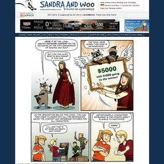 Sandra and Woo - The comedy webcomic