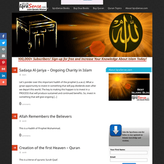 Islamic Blog - A Muslim Blog on Islam, Middle East, Quran