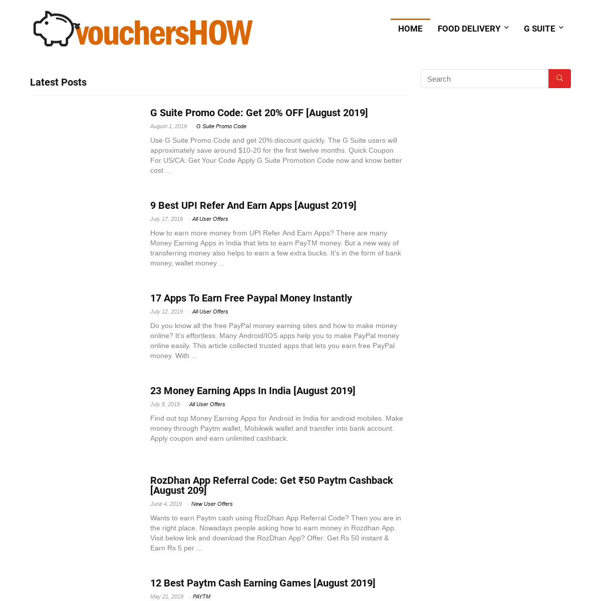 Voucher Show: Coupon Code, Cashback, Offers, Deals