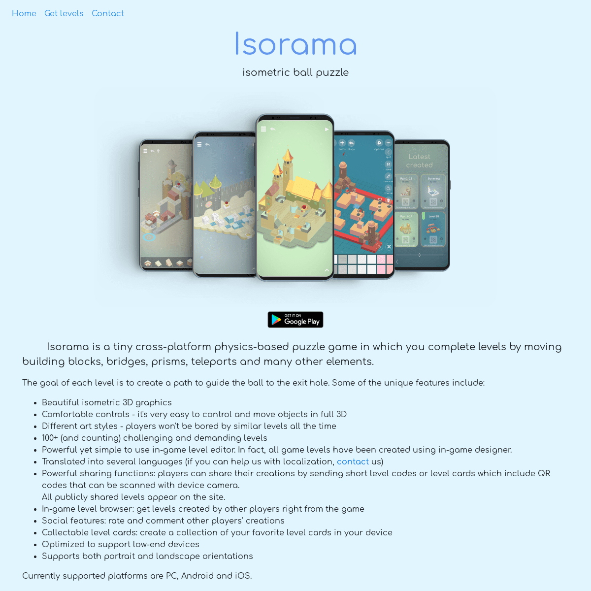 A complete backup of isoramagame.com
