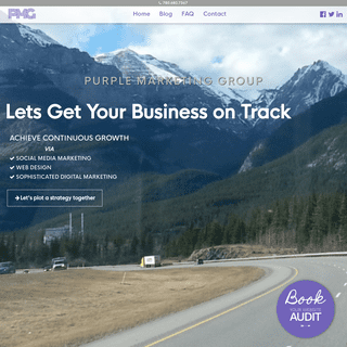 Purple Marketing Group Website