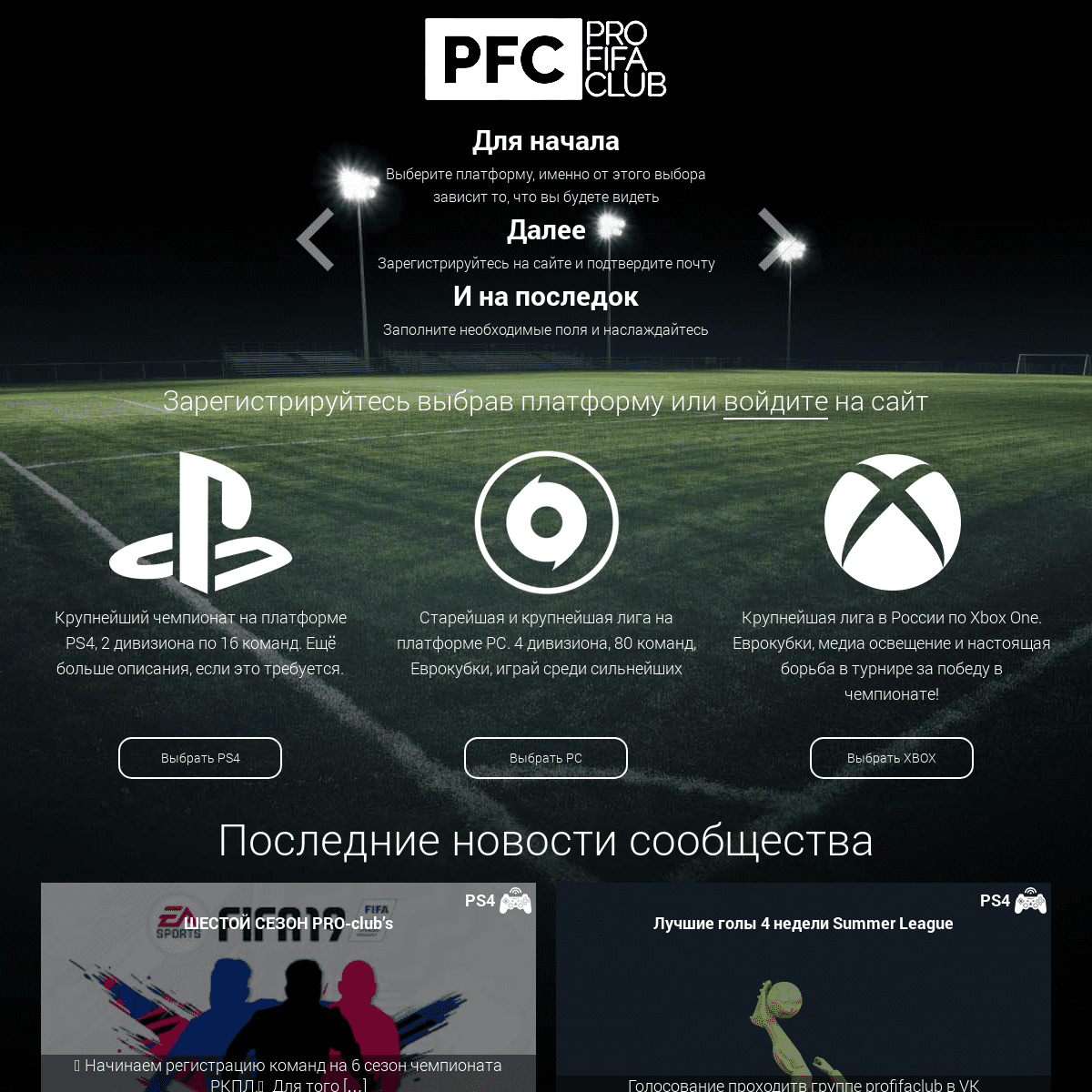 A complete backup of profifaclub.com