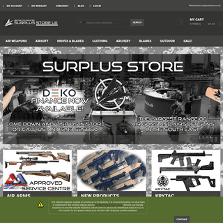 Buy Air Guns Online | UK Shop Airguns | Surplus Store