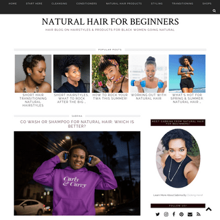 A complete backup of naturalhairforbeginners.com