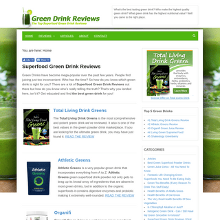 Superfood Green Drink Reviews | The Best Green Drink