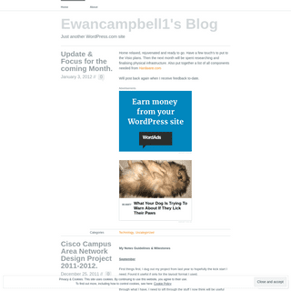 A complete backup of ewancampbell1.wordpress.com