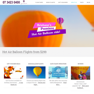 Fly Me to the Moon – Hot Air Balloon Flights from $299