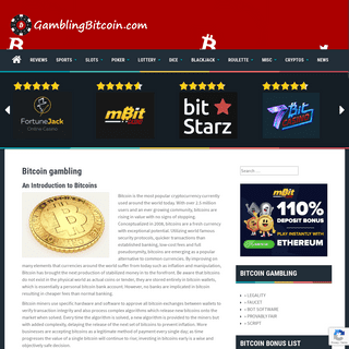 GamblingBitcoin.com – #1 bitcoin gambling sites & bonus list