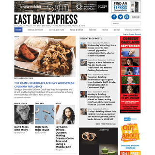 East Bay Express | Oakland & Berkeley News, Events, Restaurants, Music, & Arts