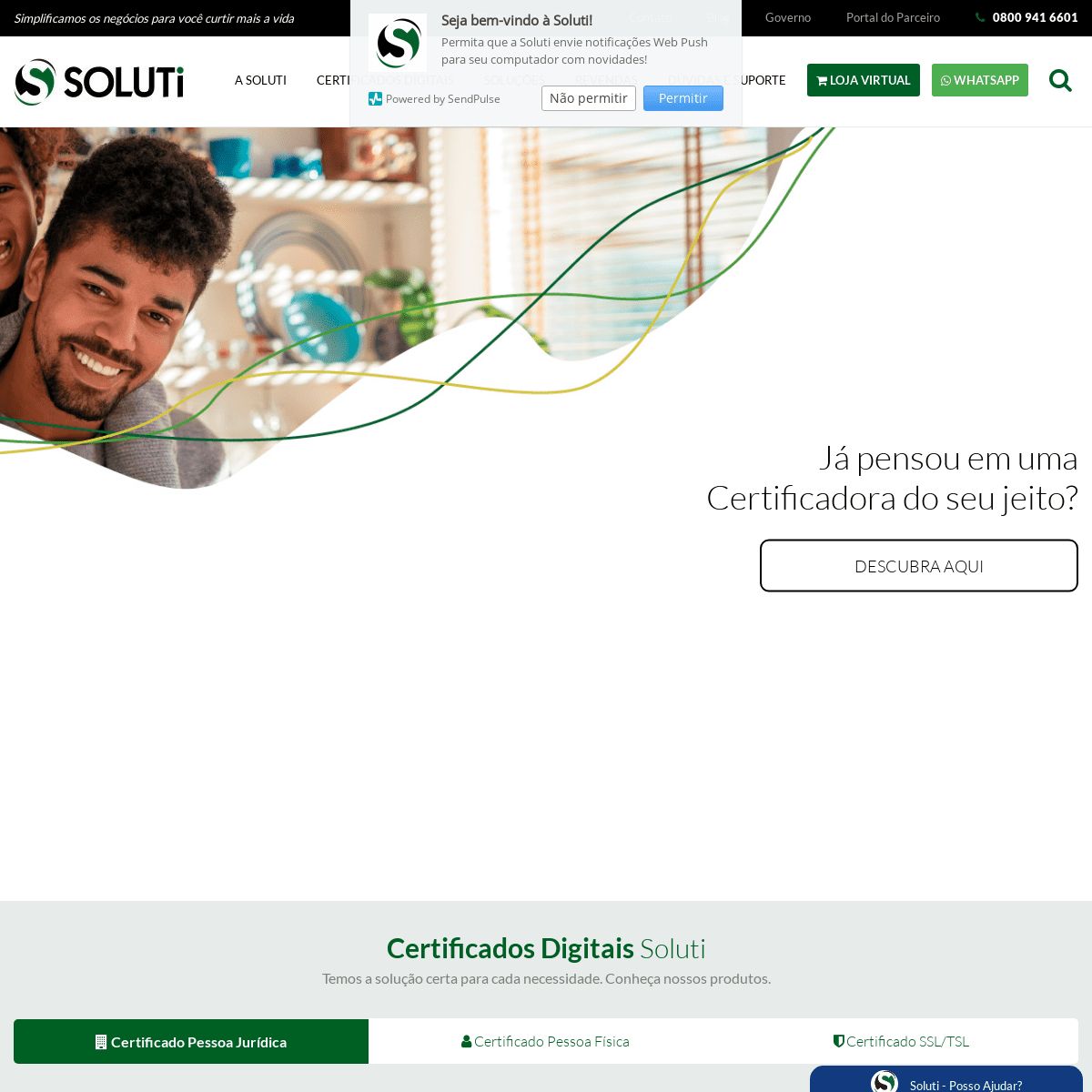 Soluti | Certificação Digital : Soluti