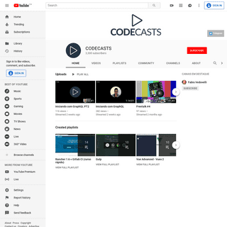 CODECASTS - YouTube