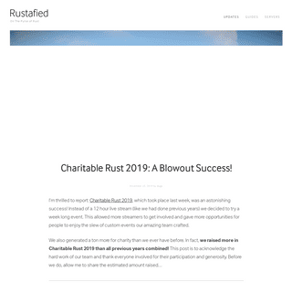 A complete backup of rustafied.com