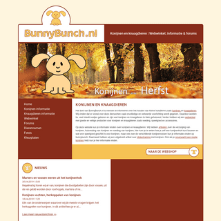 BunnyBunch - Konijnen en knaagdieren - Webwinkel, informatie & forums