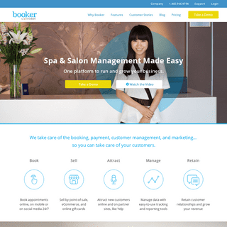 Online Booking Software | Booker