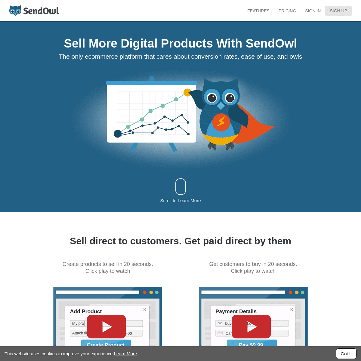 SendOwl - Sell Digital Products, Subscriptions, Memberships & more