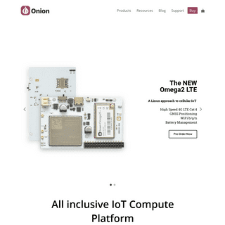 Onion – Compute Platform for IoT